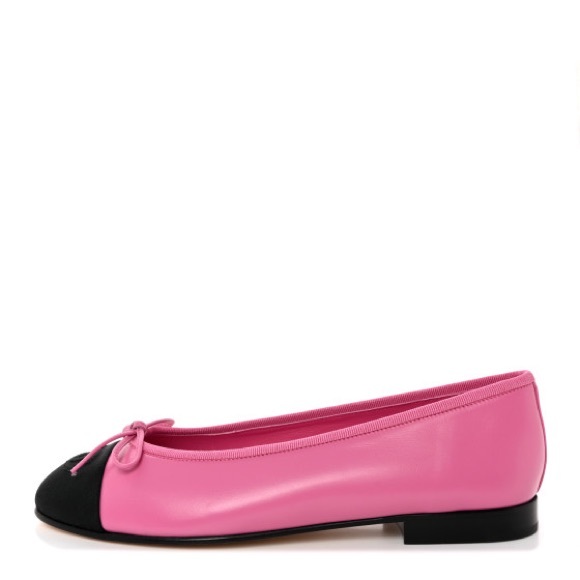 Chanel pink Ballet Flats BNIB 7.5 - Picture 4 of 8